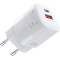 Зарядний пристрій CHOETECH PD5006 33W USB-C PD GaN Wall Charger White