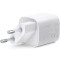 Зарядний пристрій CHOETECH PD5006 33W USB-C PD GaN Wall Charger White