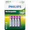 Акумулятор PHILIPS MultiLife AAA 950mAh 4шт/уп (R3/AAA MULTILIFE 950/B4)