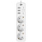 Мережевий фільтр LOGICPOWER LP-X3 Premium White, 3 розетки, 3xUSB, 4м (LP19526)