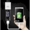 USB тестер KEWEISI KWS-V21 напряжения (3-20V), силы тока (0-3A) и заряда батареи (0-99999 mAh)