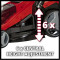 Газонокосарка акумуляторна EINHELL GE-CM 36/43 Li M Solo (3413246)