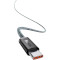 Кабель BASEUS Dynamic Series Fast Charging Data Cable Type-C to Type-C 100W 2м Gray (CALD000316)