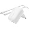 Зарядний пристрій BELKIN Boost Up Charge 30W USB-C PD3.0 PPS Wall Charger White w/Type-C to Lightning cable (WCA005VF1MWH-B5)