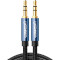 Кабель UGREEN AV112 3.5mm Male to Male Audio Cable mini-jack 3.5 мм 1м Blue (10685)