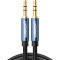Кабель UGREEN AV112 3.5mm Male to Male Audio Cable mini-jack 3.5 мм 2м Blue (10687)