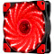 Вентилятор SRHX 12025 15LED Red