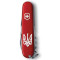 Швейцарський ніж VICTORINOX Camper Ukraine "Тризуб Готичний білий" Red (1.3613_T0630U)