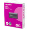 Портативний SSD диск ADATA Elite SE880 500GB USB3.2 Gen2x2 Titanium Gray (AELI-SE880-500GCGY)