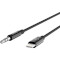 Кабель BELKIN 3.5 mm Audio Cable with Lightning Lightning - AUX 1.8м Black (AV10172BT06-BLK)