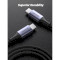 Кабель UGREEN US535 USB-C to USB-C PD3.1 240W 2м Space Gray (90440)