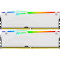 Модуль памяти KINGSTON FURY Beast RGB EXPO White DDR5 5200MHz 32GB Kit 2x16GB (KF552C36BWEAK2-32)