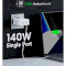 Зарядний пристрій UGREEN CD289 GaN 140W 2xUSB-C, 1xUSB-A Fast Charger White w/Type-C to Type-C cable (15339)