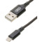 Кабель XO NB143 USB-A to Lightning 2м Black
