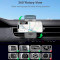 Автотримач з бездротовою зарядкою UGREEN CD256 15W Wireless Car Charger Gray (40118)