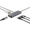 Порт-реплікатор TRUST Dalyx 6-in-1 USB-C Multiport Adapter Silver (24968)