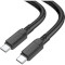 Кабель BOROFONE BX81 Goodway USB-C to USB-C 60W 1м Black