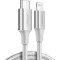 Кабель UGREEN US304 Type-C to Lightning PD36W MFi 1м White (70523)