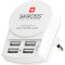 Зарядное устройство SKROSS Euro USB Charger 4xUSB-A, 4.8A, 24W White (1.302422)