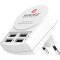 Зарядное устройство SKROSS Euro USB Charger 4xUSB-A, 4.8A, 24W White (1.302422)