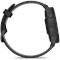 Смарт-часы GARMIN Forerunner 265 46mm Black with Black/Powder Gray Silicone Band (010-02810-10/50)