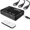 HDMI свитч 5 to 1 MEDIA-TECH 4K 5-port w/remote (MT5207)
