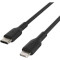 Кабель BELKIN Boost Up Charge USB-C to Lightning 1м Black (CAA003BT1MBK)