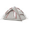 Палатка 4-местная NATUREHIKE Automatic Gray/Red (6927595777572)