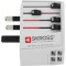 Універсальний дорожній перехідник SKROSS MUV USB (4xA) White (1.302961)