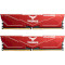 Модуль пам'яті TEAM T-Force Vulcan Red DDR5 6000MHz 32GB Kit 2x16GB (FLRD532G6000HC38ADC01)