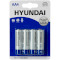 Батарейка HYUNDAI Super Alkaline AA 4шт/уп (HT7006001)