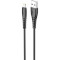 Кабель CHAROME C20-03 USB-A to Lightning charging data cable 1м Black