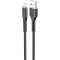 Кабель CHAROME C22-03 USB-A to Lightning aluminum alloy charging data cable 1м Black