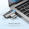 Кардридер UGREEN CM184 USB Type-C 3.1 Card Reader for TF/SD Gray (50704)