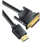 Кабель VENTION HDMI - DVI v1.4 2м Black (ABFBH)