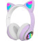 Наушники VOLTRONIC Cat Ear YR-28 LED Purple