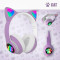 Наушники VOLTRONIC Cat Ear YR-28 LED Purple