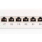 Патч-панель DIGITUS 0.5U 19" 24-port FTP Cat.6 у зборі (DN-91624S-SL-SH-G)