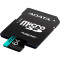 Карта пам'яті ADATA microSDXC Premier Pro SD 6.0 64GB UHS-I U3 V30 A2 Class 10 + SD-adapter (AUSDX64GUI3V30SA2-RA1)