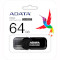 Флэшка ADATA UV240 64GB Black (AUV240-64G-RBK)