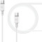 Кабель PIKO CB-TT11 Type-C to Type-C 1.2м White