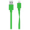 Кабель BELKIN MIXIT UP Flat Lightning to USB ChargeSync Green 1.2м (F8J148BT04-GRN)