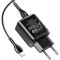 Зарядное устройство HOCO N6 Charmer 2xUSB-A, QC3.0 Black w/Type-C cable (6931474738998)