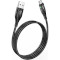 Кабель HOCO U93 Shadow USB-A to Micro-USB 1.2м Black