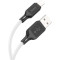 Кабель HOCO X90 Cool Silicone USB-A to Lightning 1м White