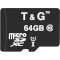 Карта памяти T&G microSDXC 64GB UHS-I U3 Class 10 (TG-64GBSDU3CL10-00)