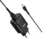Зарядний пристрій HOCO C72Q Glorious 1xUSB-A, QC3.0 18W Black w/Type-C cable (6931474732545)
