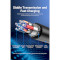 Кабель VENTION USB3.0 AM/Micro-BM 0.5м Black (COPBD)