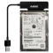 Карман внешний MAIWO K104-U3S 2.5" SATA to USB 3.0 Black (K104-U3S BLACK)