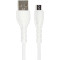 Кабель PRODA PD-B47M USB-A to Micro-USB 3A 1м White